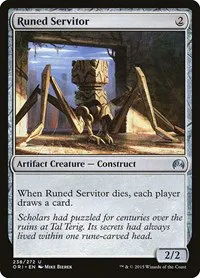 Runed Servitor - Foil