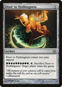 Door to Nothingness - Foil