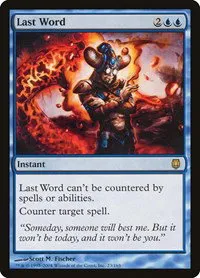 Last Word - Foil