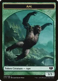 Ape // Zombie (011) Double-Sided Token