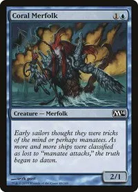 Coral Merfolk - Foil
