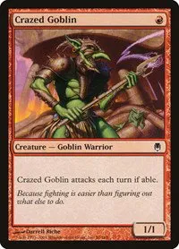 Crazed Goblin - Foil