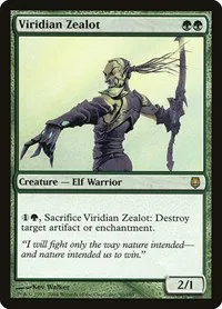 Viridian Zealot - Foil