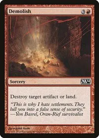 Demolish - Foil