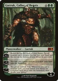 Garruk, Caller of Beasts - Foil