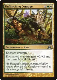 Unflinching Courage - Foil