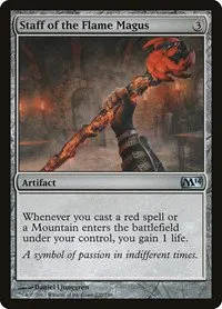 Staff of the Flame Magus - Foil