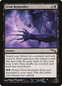 Grim Reminder - Foil