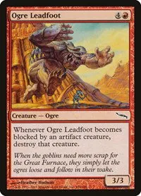 Ogre Leadfoot - Foil