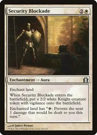 Security Blockade - Foil