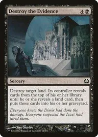 Destroy the Evidence - Foil