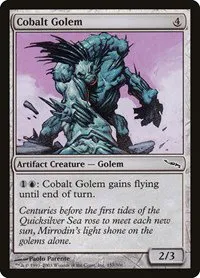 Cobalt Golem - Foil