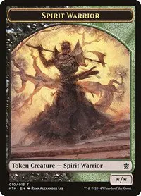 Spirit Warrior Token - Normal Spirit Warrior Token