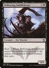 Bellowing Saddlebrute - Foil