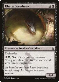 Kheru Dreadmaw - Foil