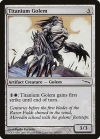 Titanium Golem - Foil