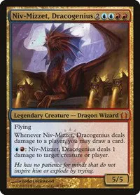 Niv-Mizzet, Dracogenius - Foil