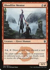 Bloodfire Mentor - Foil