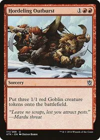 Hordeling Outburst - Foil