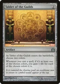 Tablet of the Guilds - Foil