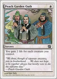 Peach Garden Oath - Foil