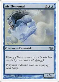 Air Elemental - Foil