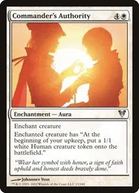Commander's Authority - Foil