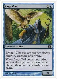 Sage Owl - Foil