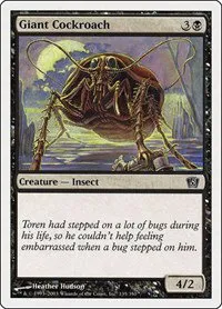 Giant Cockroach - Foil