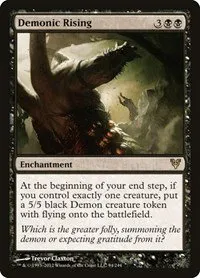 Demonic Rising - Foil