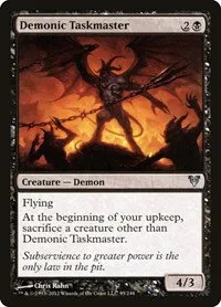 Demonic Taskmaster - Foil