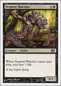 Serpent Warrior - Foil
