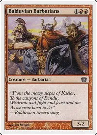 Balduvian Barbarians - Foil