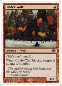 Cinder Wall - Foil