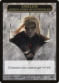 Emblem - Sorin, Lord of Innistrad - Normal Emblem Sorin Lord Of In