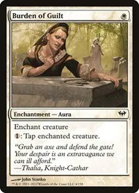 Burden of Guilt - Foil