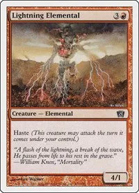 Lightning Elemental - Foil