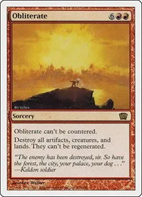 Obliterate - Foil