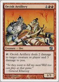 Orcish Artillery - Foil