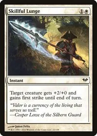 Skillful Lunge - Foil