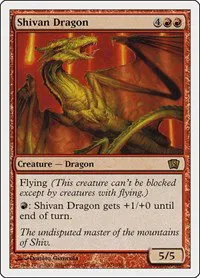 Shivan Dragon - Foil