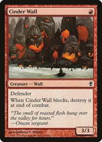 Cinder Wall - Foil