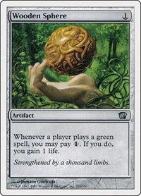 Wooden Sphere - Foil