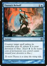 Thassa's Rebuff - Foil