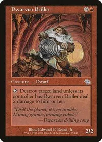 Dwarven Driller - Foil