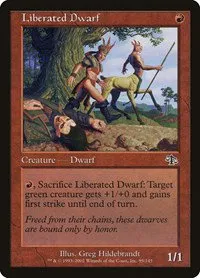 Liberated Dwarf - Foil