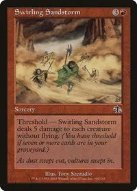 Swirling Sandstorm - Foil
