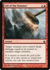 Fall of the Hammer - Foil