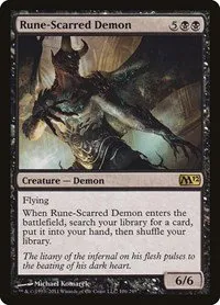 Rune-Scarred Demon - Foil