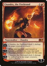 Chandra, the Firebrand - Foil